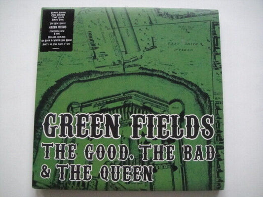 The Good, The Bad & The Queen ‎– Green Fields DOUBLE 7"