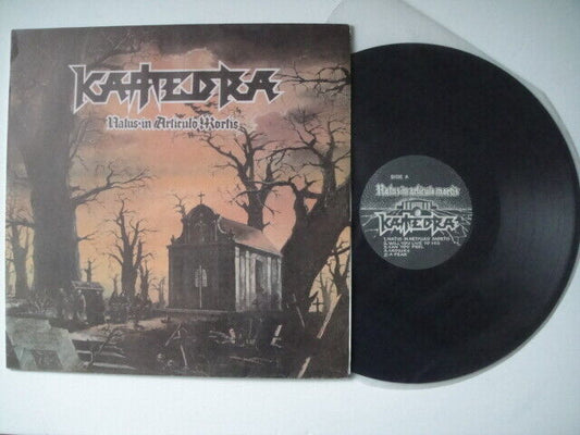 Katedra ‎– Natus In Articulo Mortis LP Lithuania METAL Thrash/Speed RARE