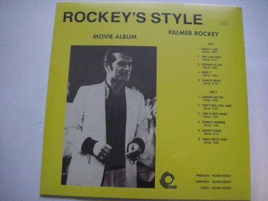 Palmer Rockey ‎– Rockey's Style LP Sealed NEW