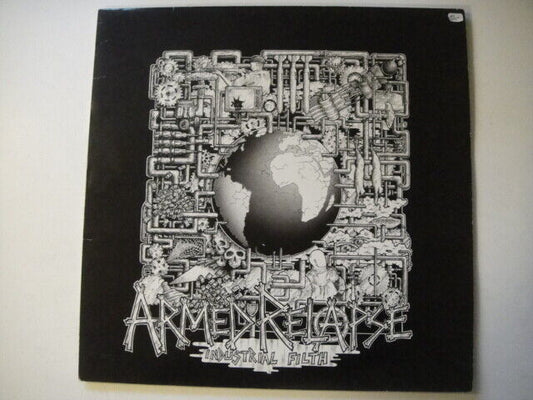 Armed Relapse – Industrial Filth LP Self-released – AR1 UK 1992 PUNK