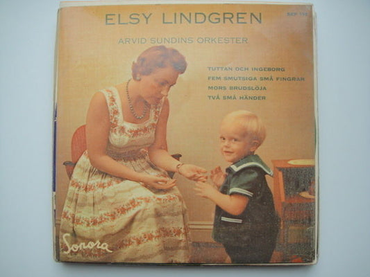 Elsy Lindgren ‎– Tuttan Och Ingeborg  EP!!!! 4 tracks