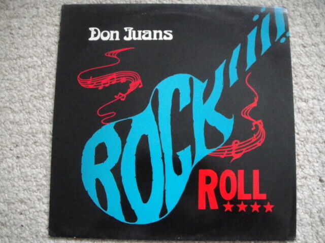 Don Juans ‎– Rock 'n' Roll LP Private Press ROCK D.J. 008 UK 1985