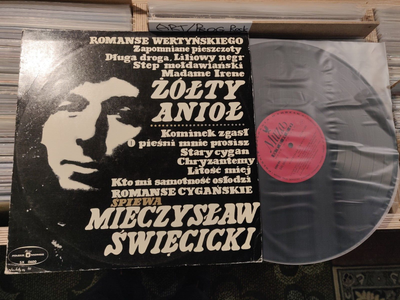 Mieczysław Święcicki ‎– Śpiewa Romanse Wertyńskiego (Żółty Anioł) LP