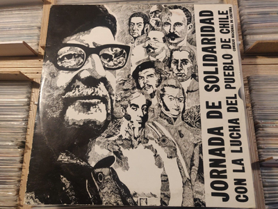 JORNADA de SOLIDARIDAD LP record Chile Cuba LATIN