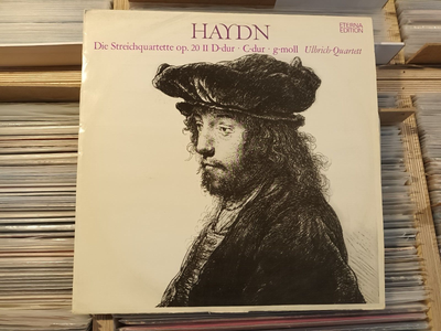 Ulbrich-Quartett LP  Haydn: String Quartet 32, 33, 34 Op.20 ETERNA