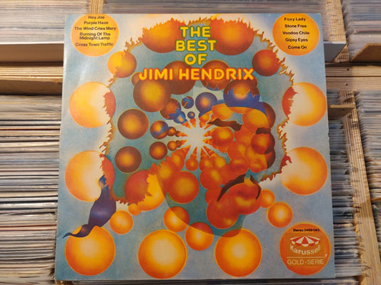 Jimi Hendrix – The Best Of INDIAN press!!! Karussell – 2499 043 India 1976
