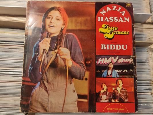 Nazia Hassan ‎– Disco Deewane DJ Bollywood Disco INDIA LP