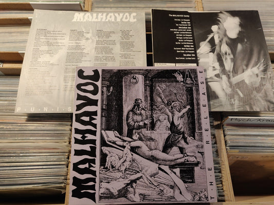 Malhavoc – The Release 2xLP Devotion - DVN 11 UK 1992 Industrial/Death