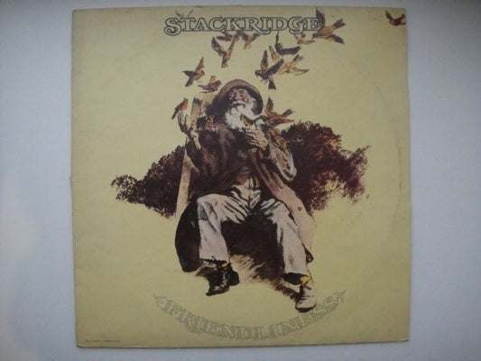 Stackridge ‎– Friendliness LP MCA Records ‎– MKPS 2025 BLACK/BLUE First Press