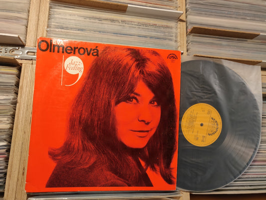 Eva Olmerova ‎– Jazz-Feeling LP Czech JAZZ LP '69   Supraphon ‎– 55976