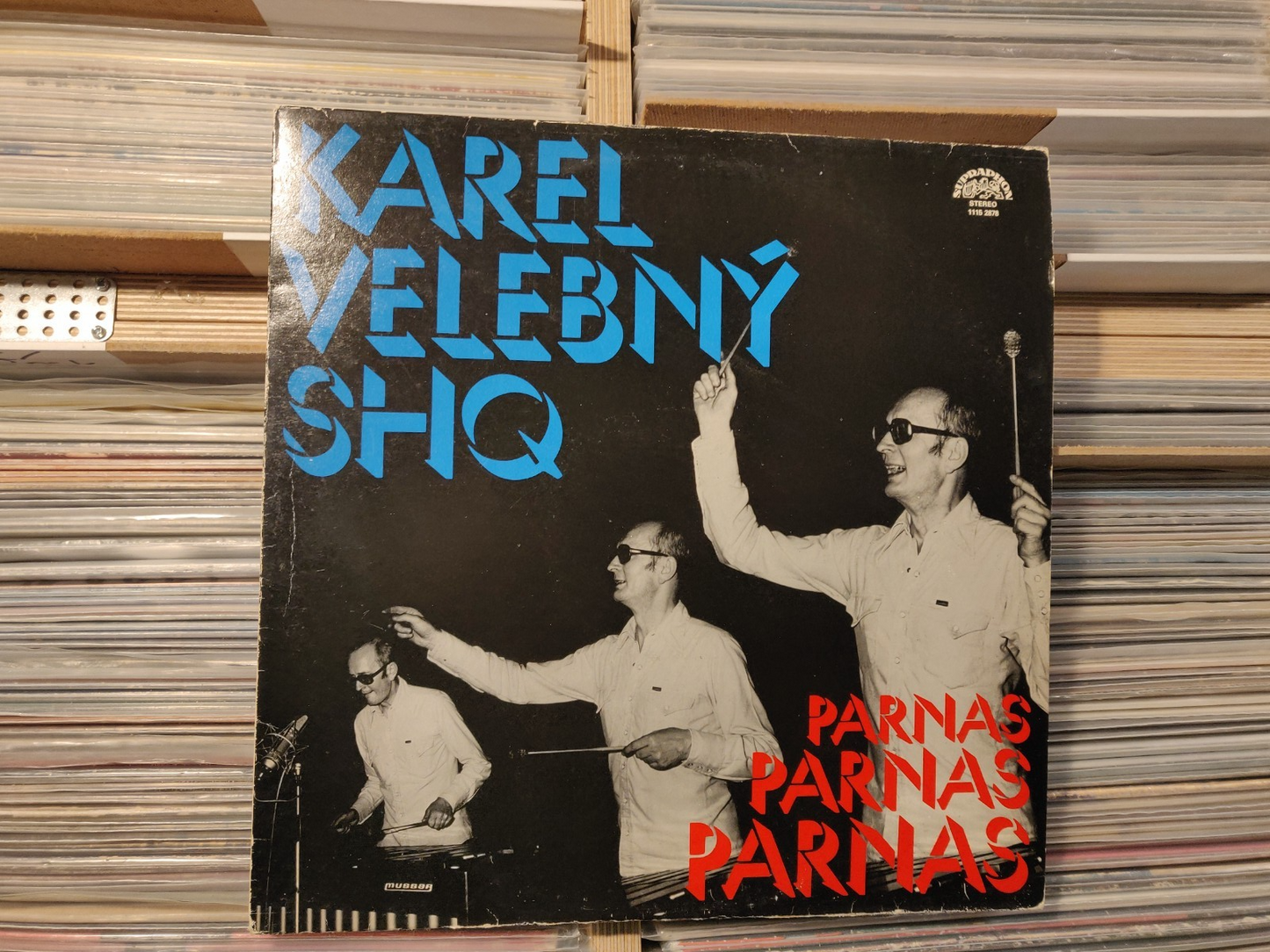 SHQ Karel Velebny PARNAS LP Jazz Czechoslovakia