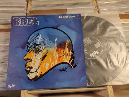 Jacques Brel  - 1 - Le Plat Pays LP Barclay 200321 France 1982