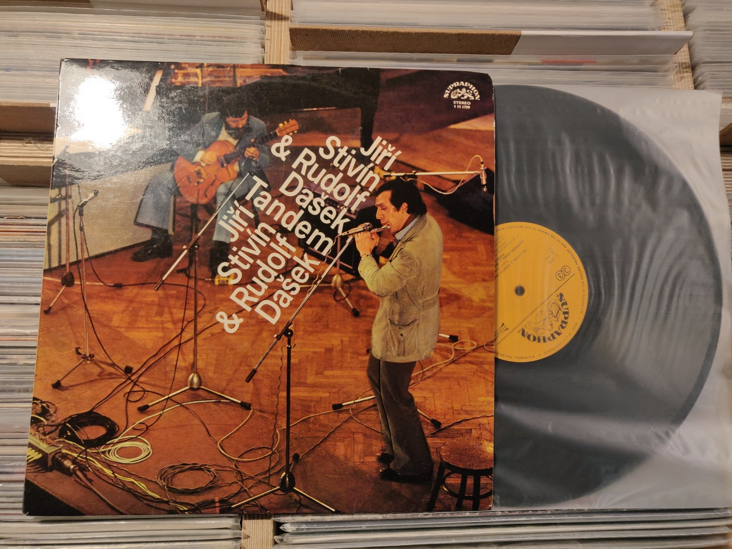 Jiri Stivin/Rudolf Dasek - Tandem LP Supraphon/Czechoslovakia
