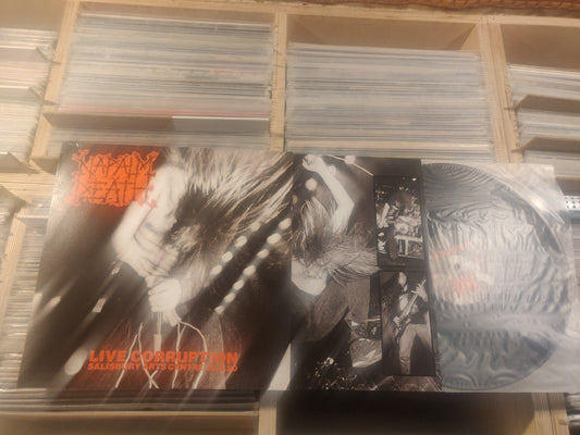 Napalm Death – Live Corruption LP Earache – MOSH067LP UK 2015