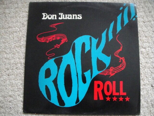 Don Juans ‎– Rock 'n' Roll LP Private Press ROCK D.J. 008 UK 1985