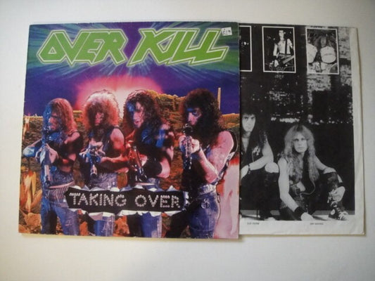 Overkill – Taking Over LP Megaforce/Atlantic – 781 735-1 Germany 1987