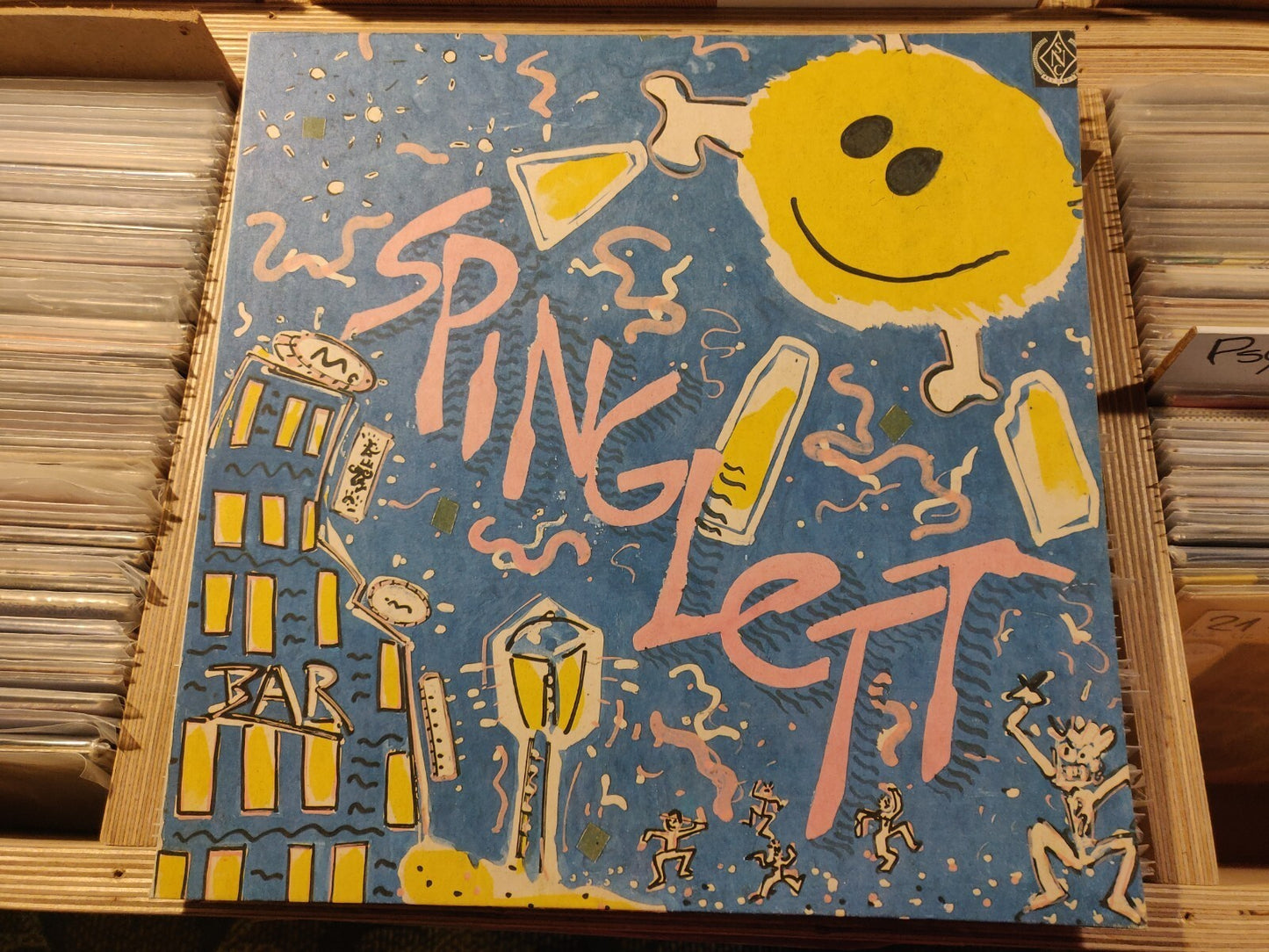 Spinglett ‎– Spinglett LP Soviet Surf/Ne Wave