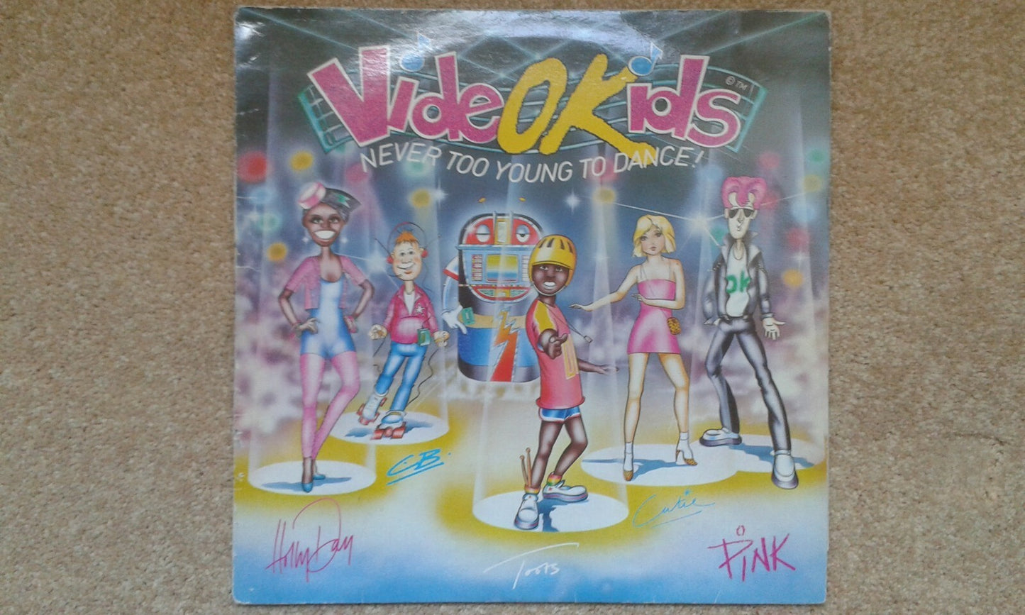 Video Kids  ‎– Never Too Young To Dance! LP Disco