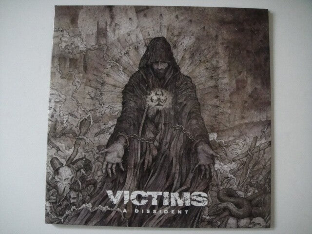 Victims - 'A Dissident' LP Clear #18/151 Tankcrimes ‎– TC46 USA 2011