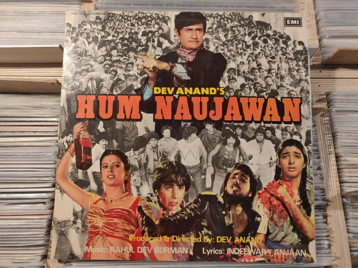 Rahul Dev Burman/Indeewar,/Anjaan – Hum Naujawan LP India Hindustani